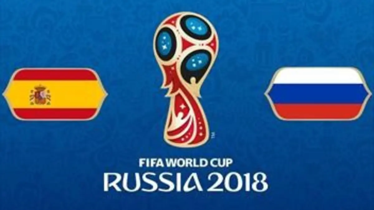 Espagne / Russie Football Coupe du monde 2018