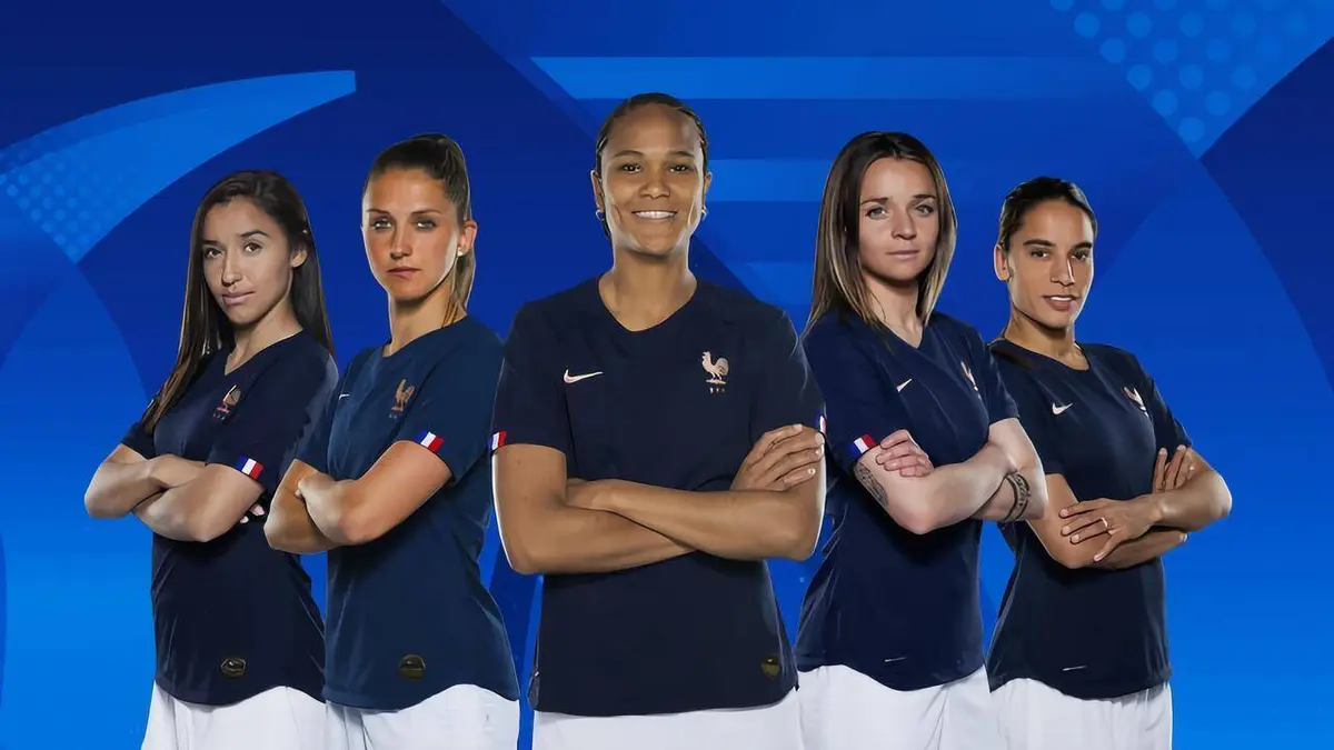 Estonie / France Football Eliminatoires de la Coupe du monde féminine 2022