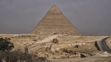 La grande pyramide de Gizeh