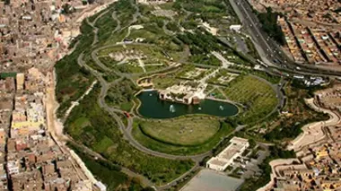 Le jardin Al-Azhar, Egypte
