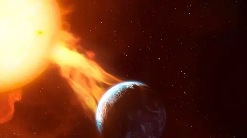 Face aux forces de la Nature Eruptions solaire