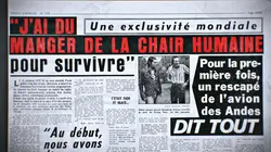 Faits divers, l'histoire à la une Le crash des Andes, l'inavouable anthropophagie