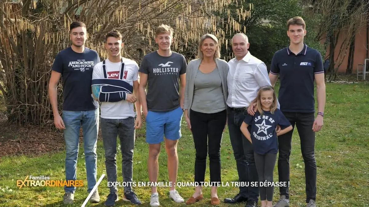 Familles extraordinaires S01E03 Exploits en famille : quand toute la tribu se dépasse !