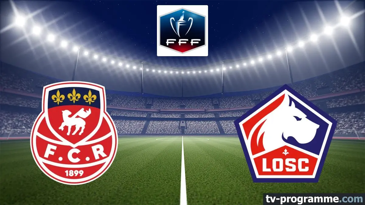 FC Rouen / Lille Football Coupe de France 2024-2025