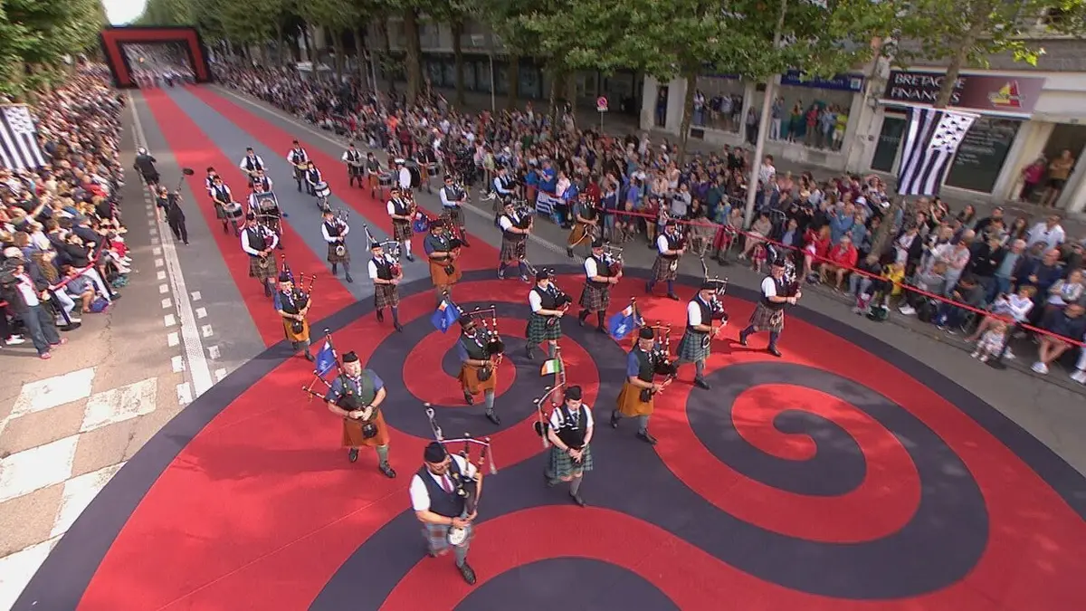 Festival interceltique de Lorient La grande parade des nations celtes