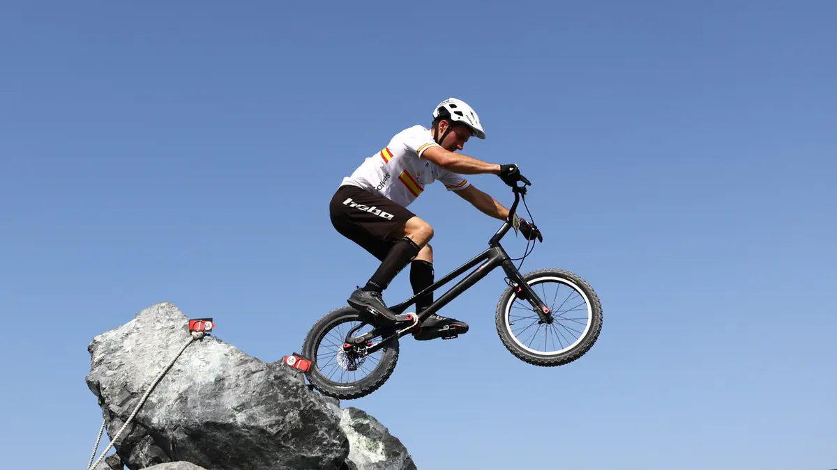 Finale messieurs Trial Championnats du monde UCI 2023