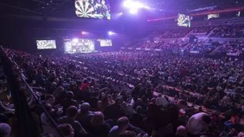 1er tour. 1re étape Fléchettes Premier League Darts 2020