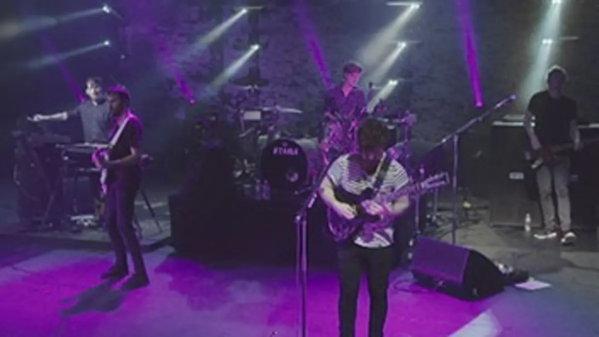 Foals en concert à l'Olympia