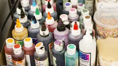 Anniversaire et bols gaufrés