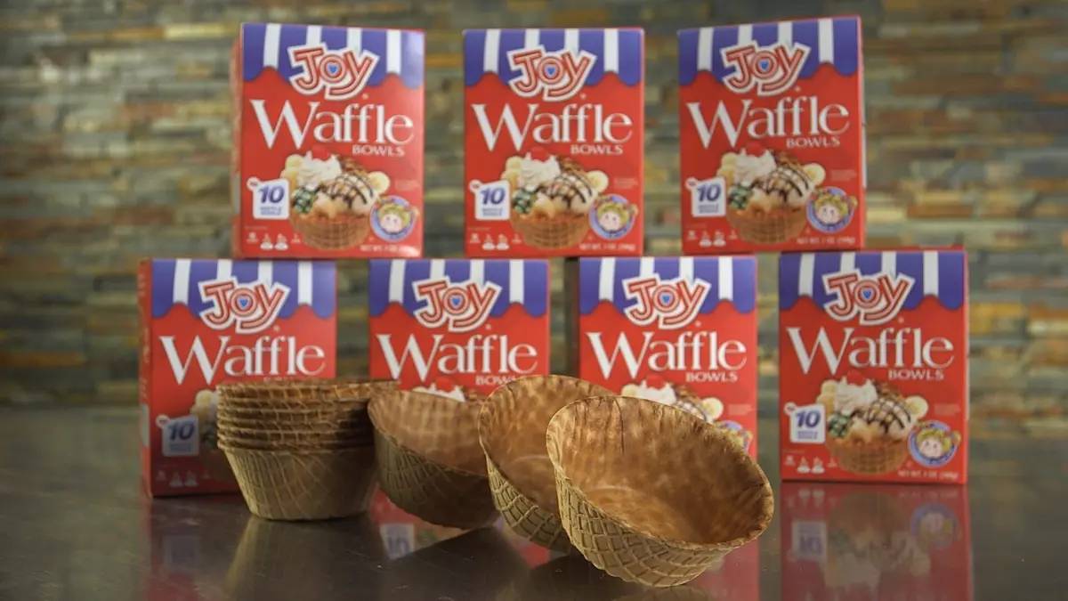 Food Factory Anniversaire et bols gaufrés