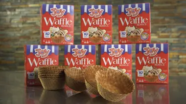 Anniversaire et bols gaufrés