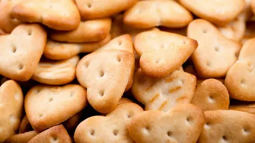 Food Factory USA Burgers, crackers et mandarines