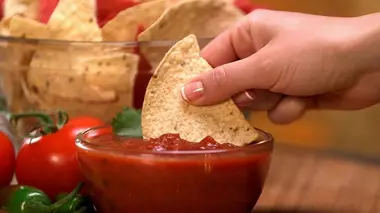 Burger royal, piment et cerise chocolatée