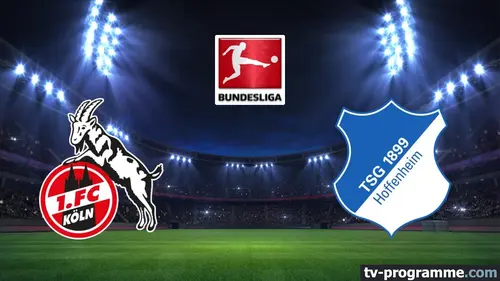 Cologne / Hoffenheim Football Bundesliga 2025-2026