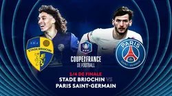 Saint-Brieuc / Paris-SG Football Coupe de France 2024-2025