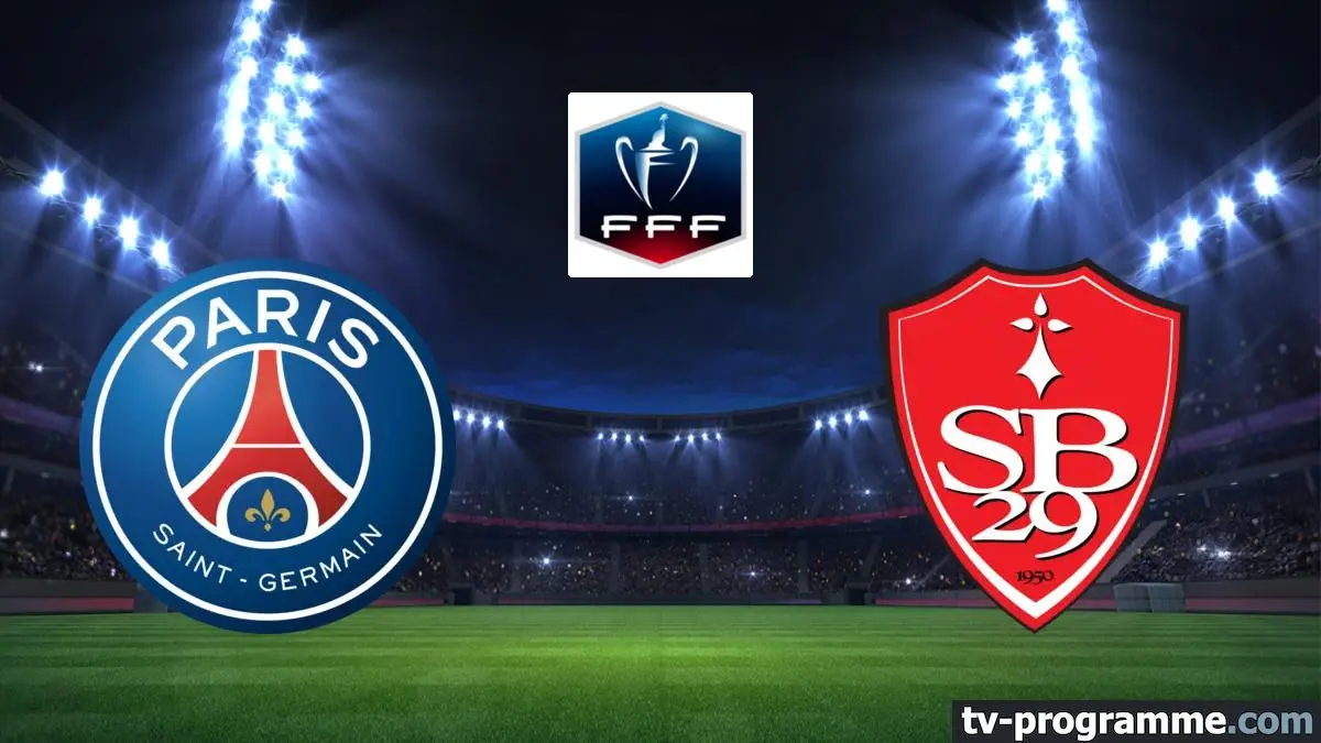 Paris-SG / Brest Football Coupe de France 2023/2024