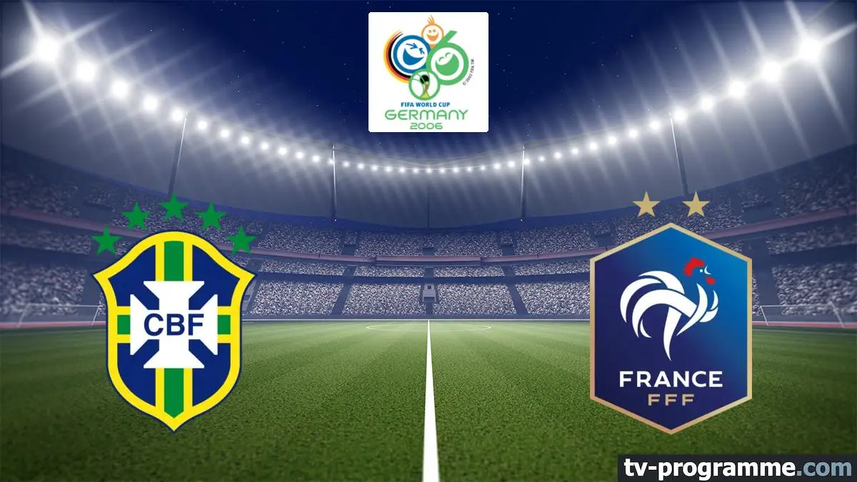 Brésil / France Football Coupe du monde 2006