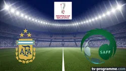 Sur beIN SPORTS 1 à 20h00 : Argentine / Arabie saoudite