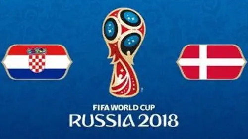 Croatie / Danemark Football Coupe du monde 2018