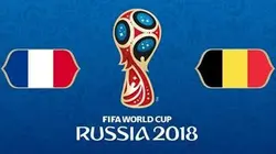 France / Belgique Football Coupe du monde 2018