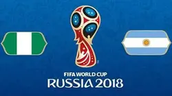 Nigeria / Argentine Football Coupe du monde 2018
