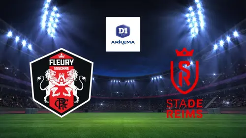 Fleury / Reims Football D1 Arkema 2023/2024