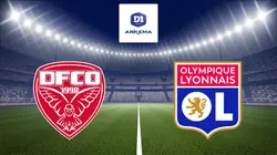 Dijon / Lyon Football D1 Arkema 2023/2024