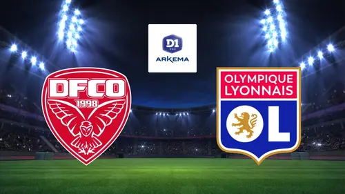 Dijon / Lyon Football D1 Arkema 2023/2024