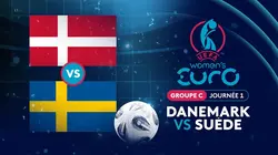 Danemark / Suède  Football Euro féminin 2025