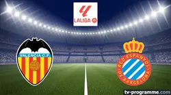 Valence / Espanyol Barcelone Football Liga 2024-2025