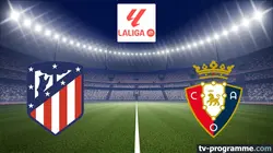 Sur beIN SPORTS 1 à 23h15 : Atlético Madrid / Osasuna