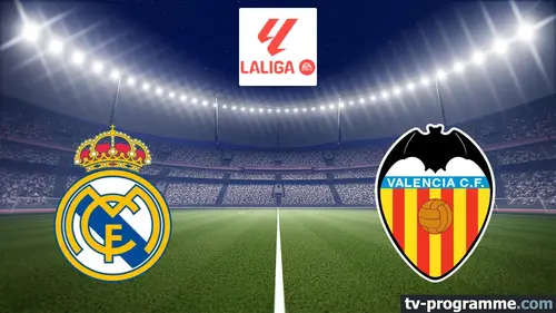 Real Madrid / Valence Football Liga 2023/2024