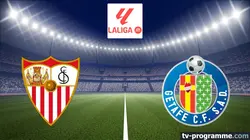 Sur beIN SPORTS 3 à 21h30 : FC Séville / Getafe