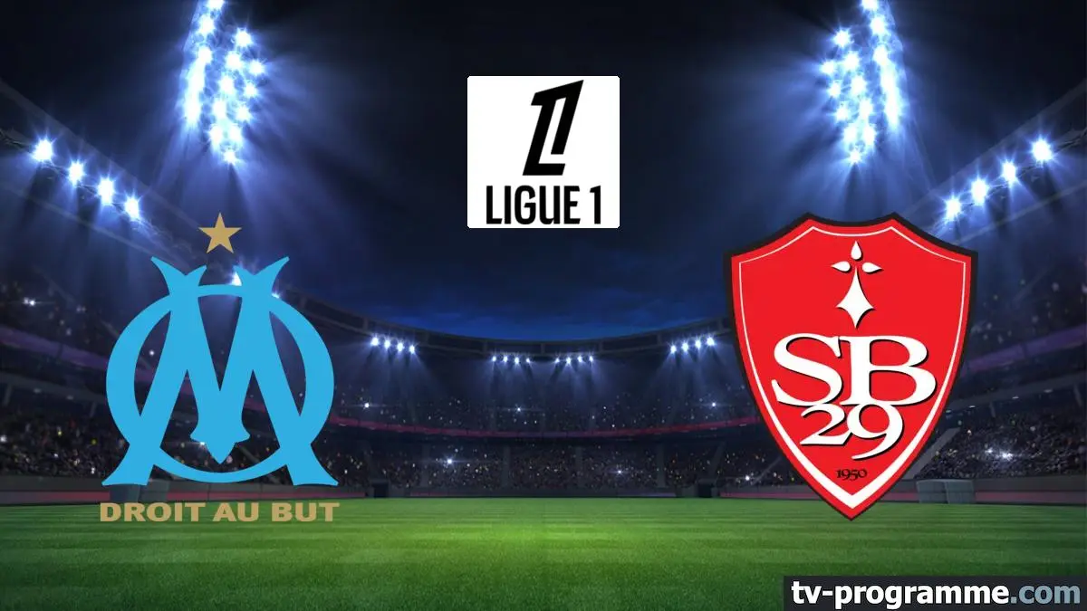 Marseille / Brest Football Ligue 1 McDonald's 2024-2025