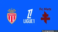 Sur Ligue 1+ à 23h52 : Monaco / Metz