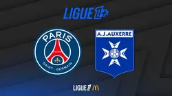 Paris-SG / Auxerre Football Ligue 1 McDonald's 2025-2026