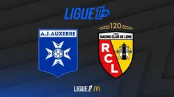 Auxerre / Lens Football Ligue 1 McDonald's 2025-2026