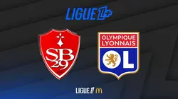 Brest / Lyon Football Ligue 1 McDonald's 2025-2026