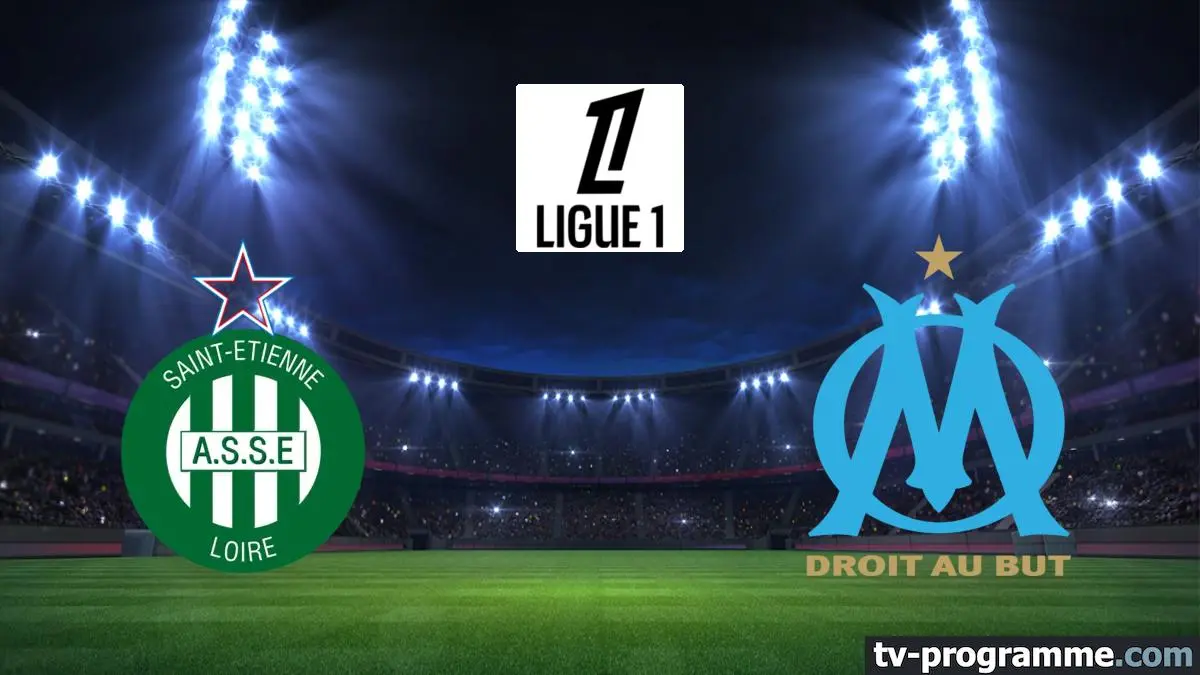 Saint-Etienne / Marseille Football Ligue 1 McDonald's 2024-2025