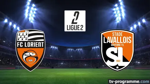 Lorient / Laval Football Ligue 2 BKT 2024-2025