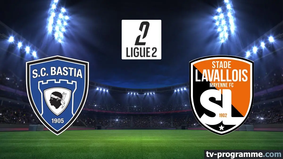 SC Bastia / Laval Football Ligue 2 BKT 2024-2025