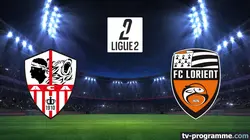 AC Ajaccio / Lorient  Football Ligue 2 BKT 2024-2025