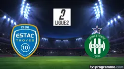 Sur beIN SPORTS 2 à 19h30 : Troyes / Saint-Etienne