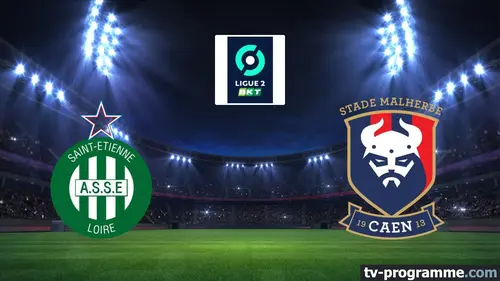 Saint-Etienne / Caen Football Ligue 2 BKT 2023/2024
