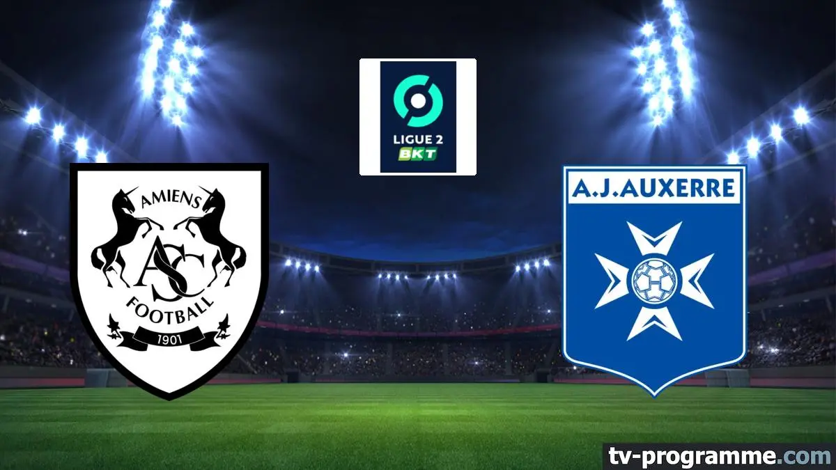 Amiens / Auxerre Football Ligue 2 BKT 2023/2024