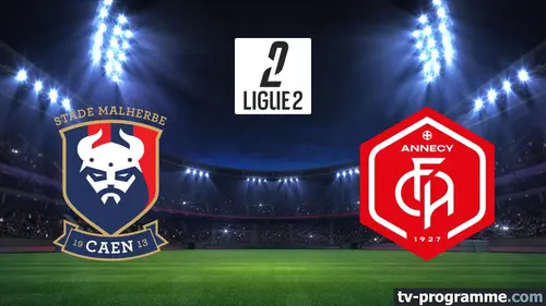 Caen / Annecy Football Ligue 2 BKT 2024/2025