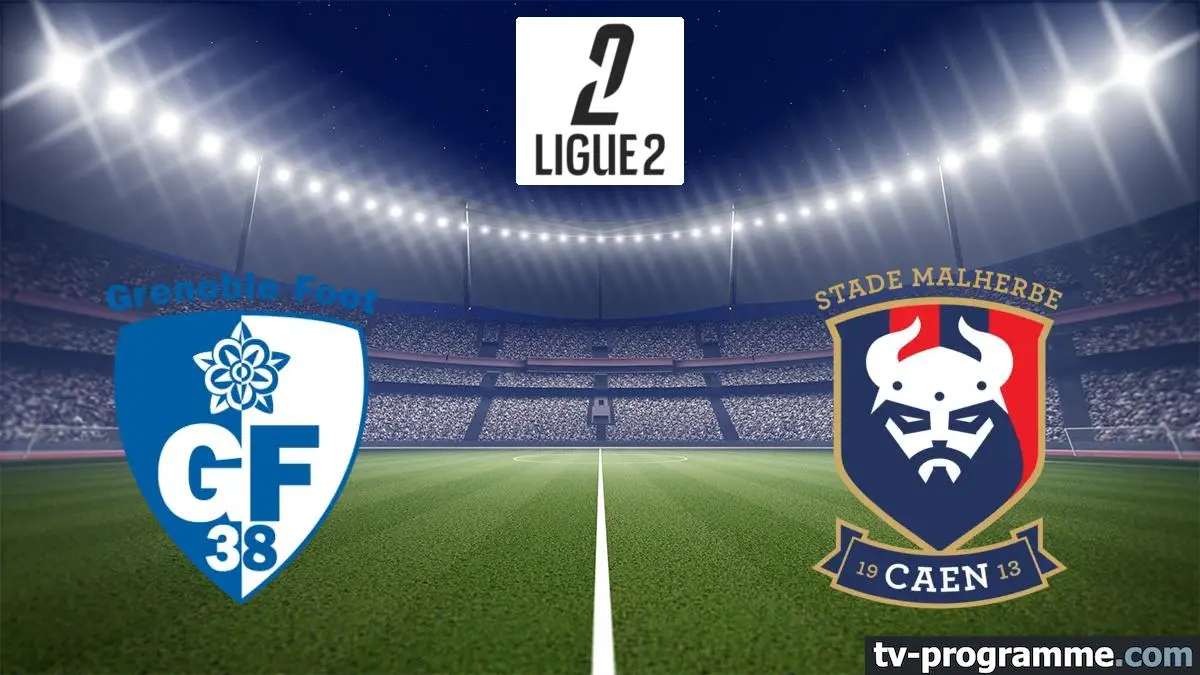 Grenoble / Caen Football Ligue 2 BKT 2024/2025