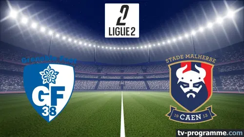 Grenoble / Caen Football Ligue 2 BKT 2024/2025