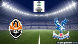 Sur Canal+ Sport à 20h55 : Chakhtior Donetsk / Crystal Palace