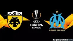 Sur Canal+ Foot à 22h44 : AEK Athènes / Marseille